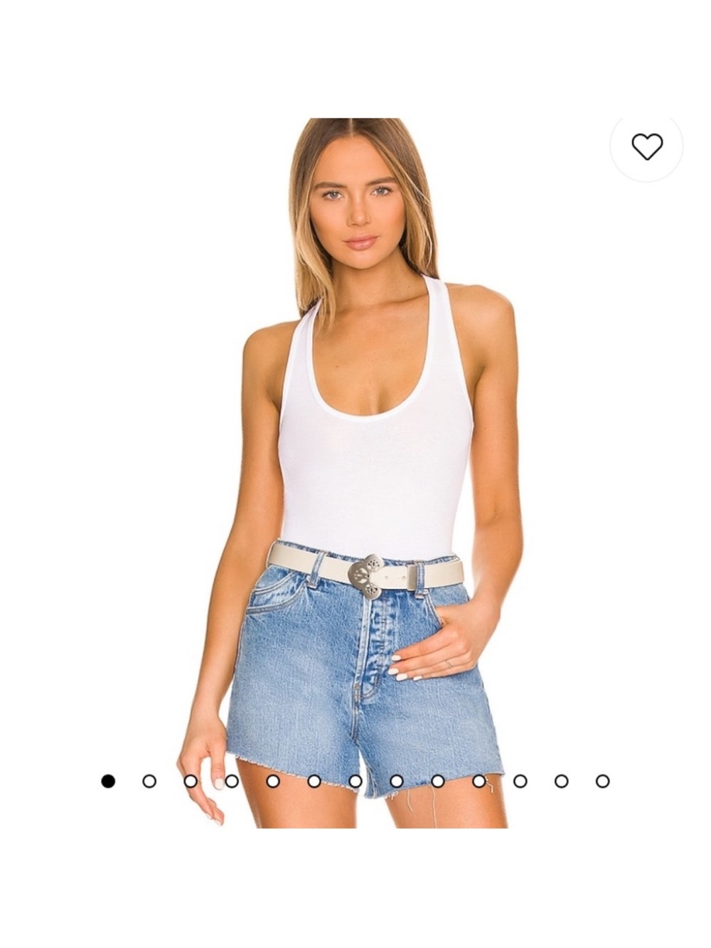 Commando luxury rib bodysuit White Size Small